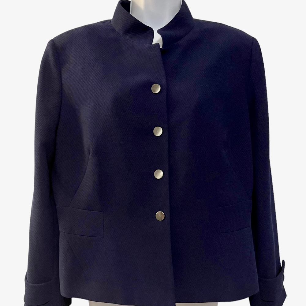 Kasper | Navy Blue Blazer